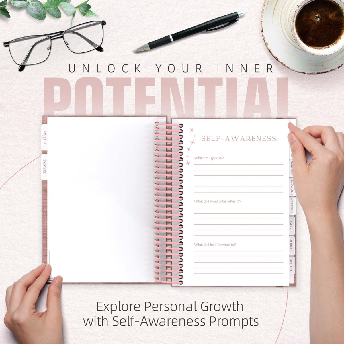 Planners with Purpose Self Care Journal, Self Love Workbook for Women - thewildfolk Planners with Purpose Self Care Journal, Self Love Workbook for Women