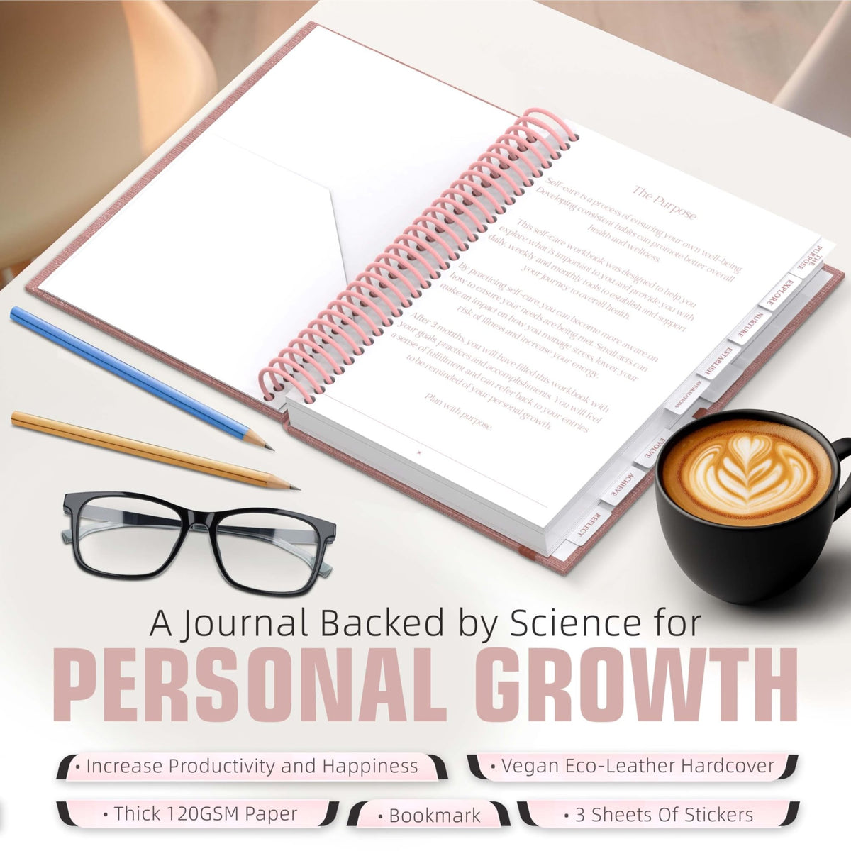 Planners with Purpose Self Care Journal, Self Love Workbook for Women - thewildfolk Planners with Purpose Self Care Journal, Self Love Workbook for Women
