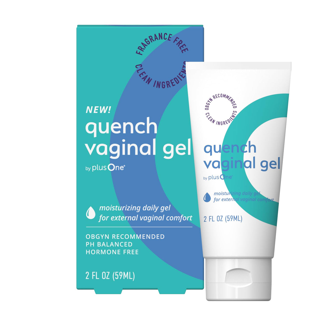 PlusOne Long Lasting Vaginal Moisturizer Gel - Hyaluronic Acid, 2 Fl oz - thewildfolk PlusOne Long Lasting Vaginal Moisturizer Gel - Hyaluronic Acid, 2 Fl oz