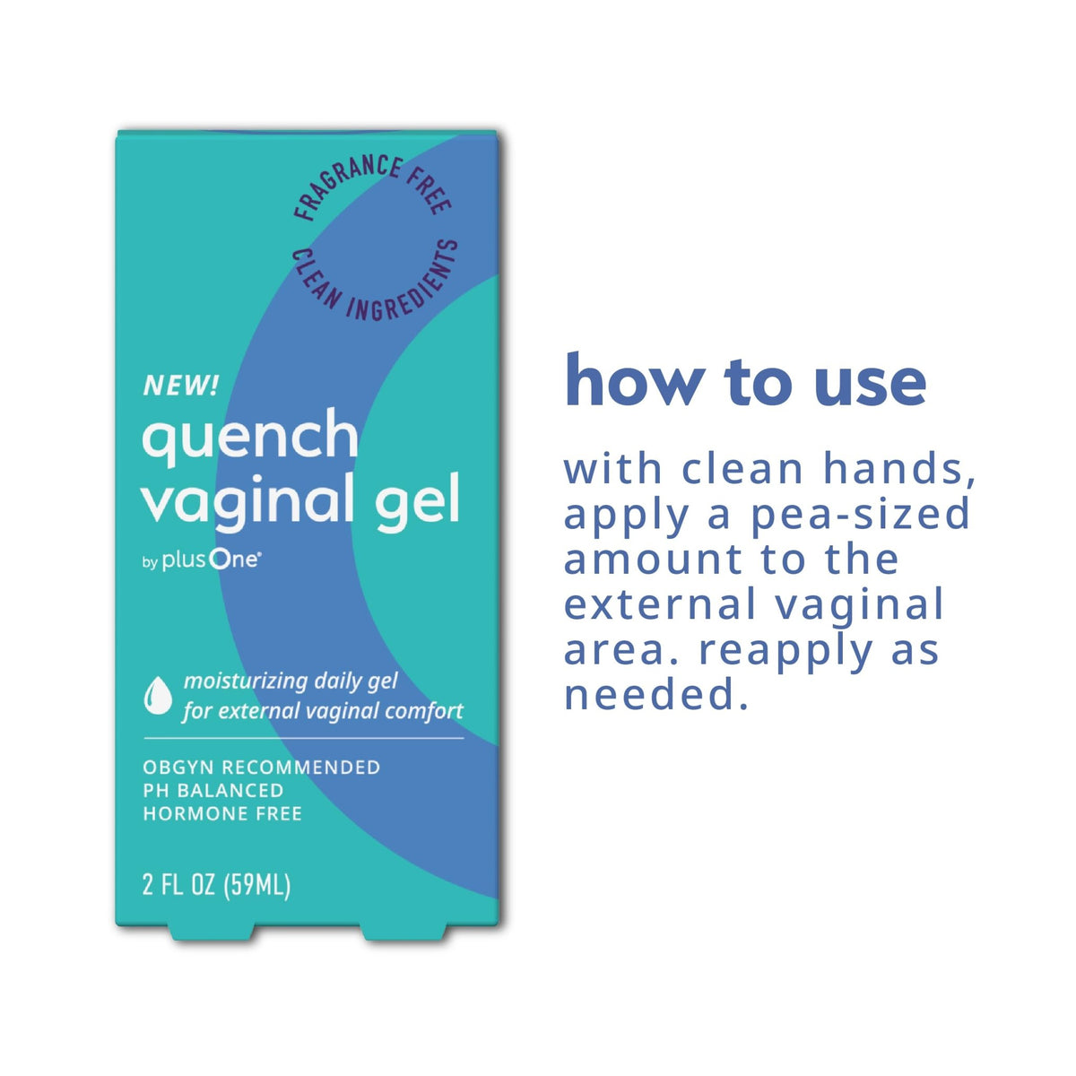 PlusOne Long Lasting Vaginal Moisturizer Gel - Hyaluronic Acid, 2 Fl oz - thewildfolk PlusOne Long Lasting Vaginal Moisturizer Gel - Hyaluronic Acid, 2 Fl oz
