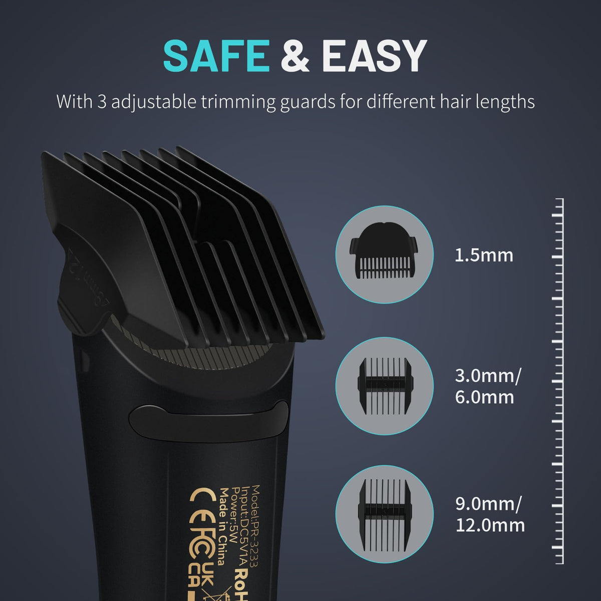 PRITECH Manscape Body Hair Trimmer - Waterproof Pubic Hair Ball Trimmer, Ceramic Blade Shavers Electric Razors for Men with USB-C Charging, Wet/Dry Use, Nick-Free Mens Grooming Kits, Gifts for Men - thewildfolk PRITECH Manscape Body Hair Trimmer - Waterproof Pubic Hair Ball Trimmer, Ceramic Blade Shavers Electric Razors for Men with USB-C Charging, Wet/Dry Use, Nick-Free Mens Grooming Kits, Gifts for Men