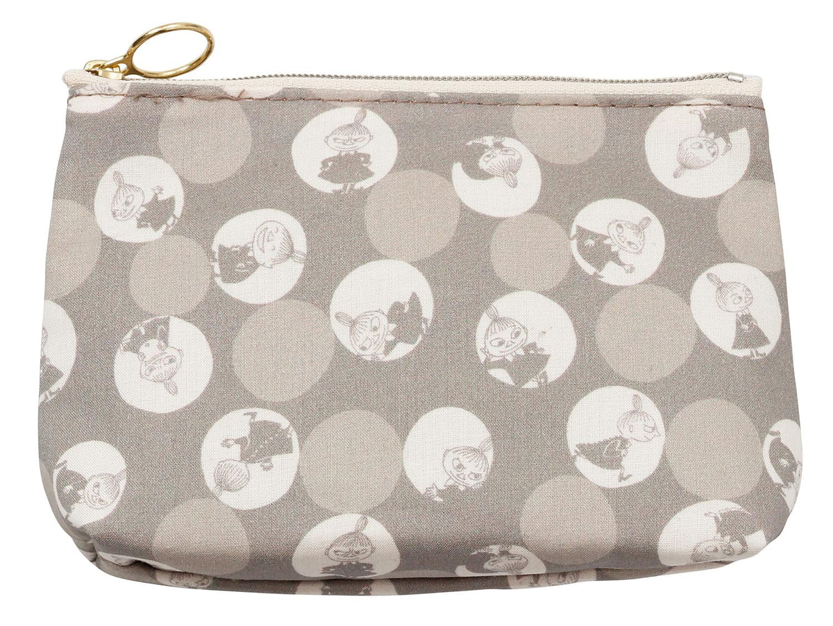 Quarter Report (Moomin) Moomin Basic Pouch Polka Dot Little My Taupe Approx. W 5.9 x H 4.1 x D 1.8 inches (15 x 10.5 x 4.5 cm) Cosmetics Cosmetic Pouch Women's (Zippered) [Made in Japan] - thewildfolk Quarter Report (Moomin) Moomin Basic Pouch Polka Dot Little My Taupe Approx. W 5.9 x H 4.1 x D 1.8 inches (15 x 10.5 x 4.5 cm) Cosmetics Cosmetic Pouch Women's (Zippered) [Made in Japan]