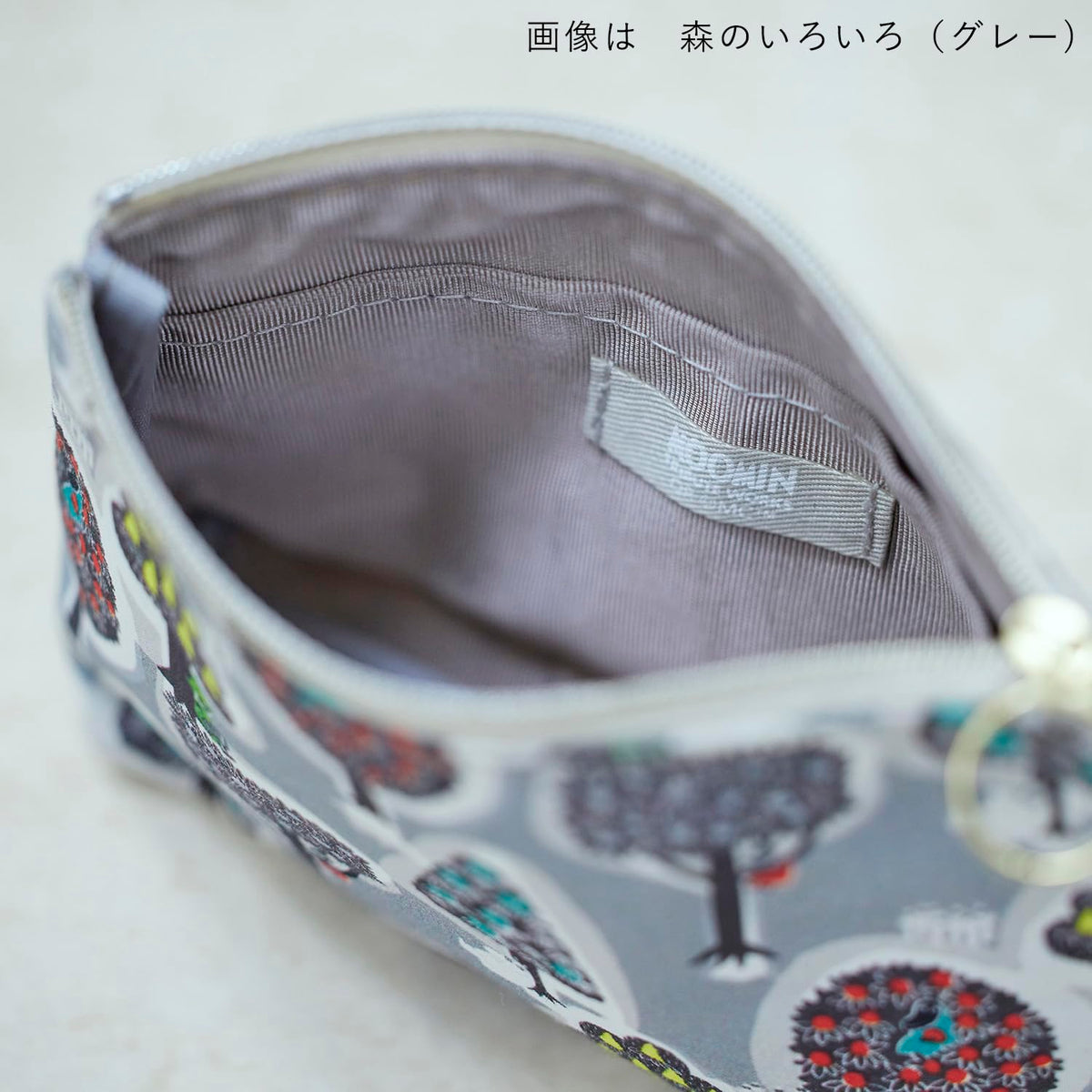 Quarter Report (Moomin) Moomin Basic Pouch Polka Dot Little My Taupe Approx. W 5.9 x H 4.1 x D 1.8 inches (15 x 10.5 x 4.5 cm) Cosmetics Cosmetic Pouch Women's (Zippered) [Made in Japan] - thewildfolk Quarter Report (Moomin) Moomin Basic Pouch Polka Dot Little My Taupe Approx. W 5.9 x H 4.1 x D 1.8 inches (15 x 10.5 x 4.5 cm) Cosmetics Cosmetic Pouch Women's (Zippered) [Made in Japan]