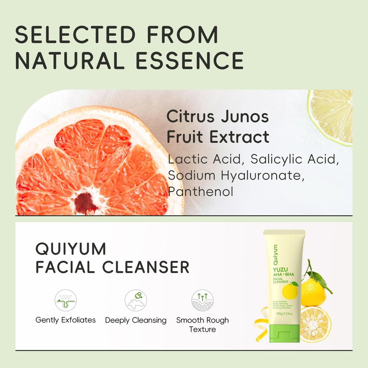 QUIYUM Fruit Skin Care Set, 5 Daily Skincare Routine for Women Teen Girl - thewildfolk QUIYUM Fruit Skin Care Set, 5 Daily Skincare Routine for Women Teen Girl