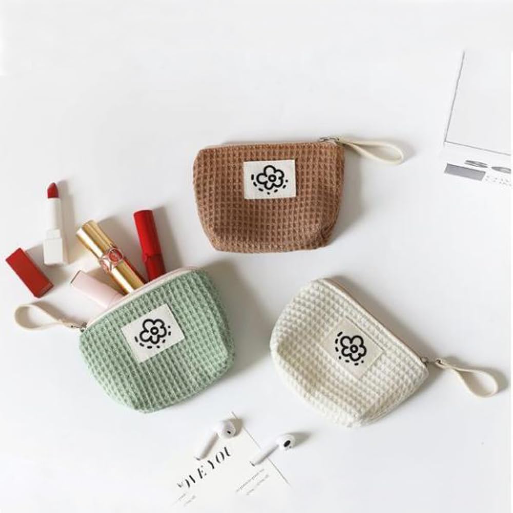 RUIXIAOXI Small Cosmetic Bag,Makeup Bags, lipstick pouch Beauty Makeup Lipstick Cosmetic Accessories Organizer Women and Girls (green) - thewildfolk RUIXIAOXI Small Cosmetic Bag,Makeup Bags, lipstick pouch Beauty Makeup Lipstick Cosmetic Accessories Organizer Women and Girls (green)