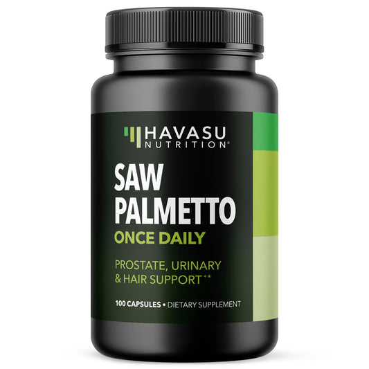 Saw Palmetto for Men Prostate Health Supplement, 500mg Per Serving - thewildfolk Saw Palmetto for Men Prostate Health Supplement, 500mg Per Serving