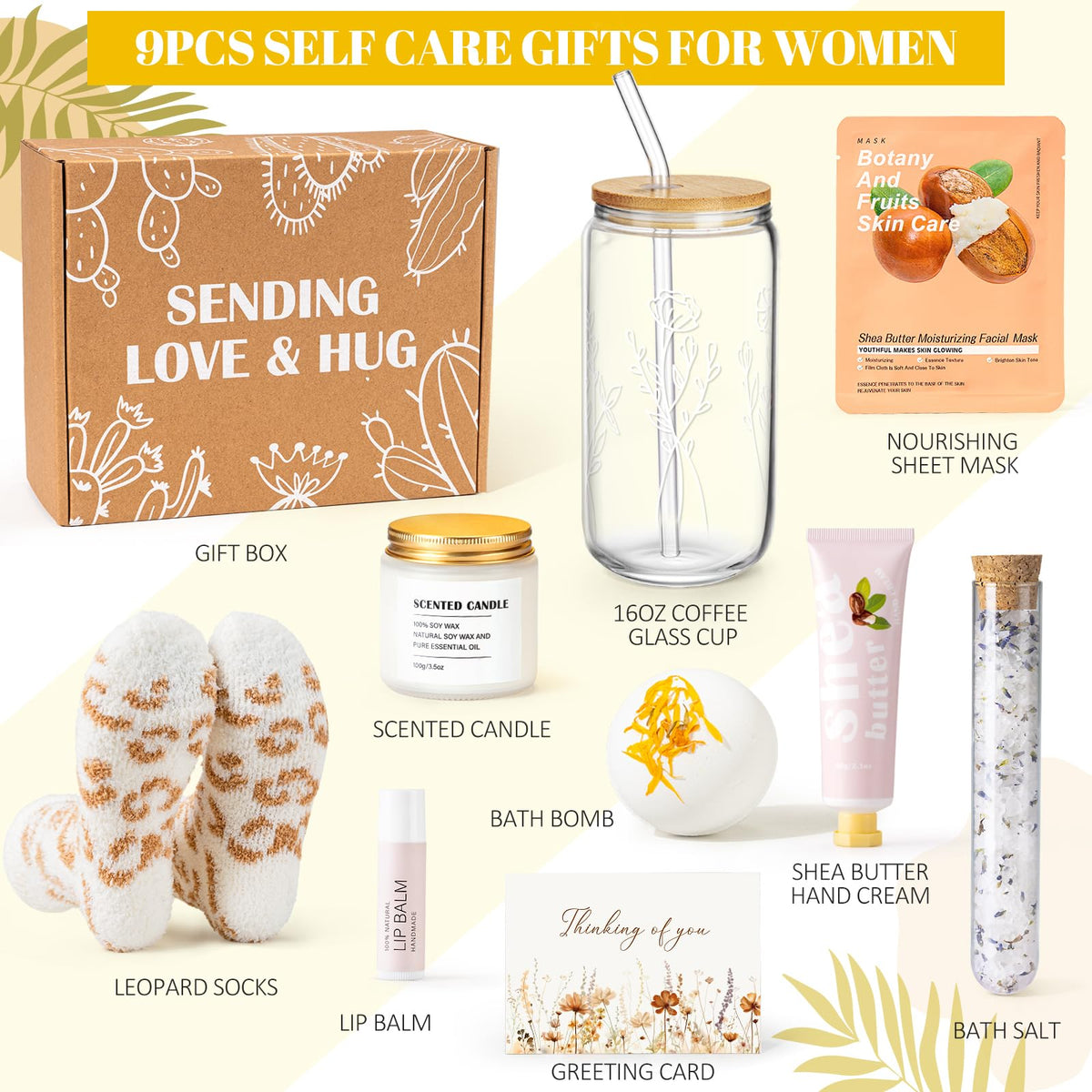 Self Care Gifts for Women Spa Gifts for Women Get Well Soon Gift Care Package, Christmas Mothers Day Relaxing Spa Gift Baskets, Feel Better Inspirational Thinking of You Box for Mom Her Sister Friends - thewildfolk Self Care Gifts for Women Spa Gifts for Women Get Well Soon Gift Care Package, Christmas Mothers Day Relaxing Spa Gift Baskets, Feel Better Inspirational Thinking of You Box for Mom Her Sister Friends