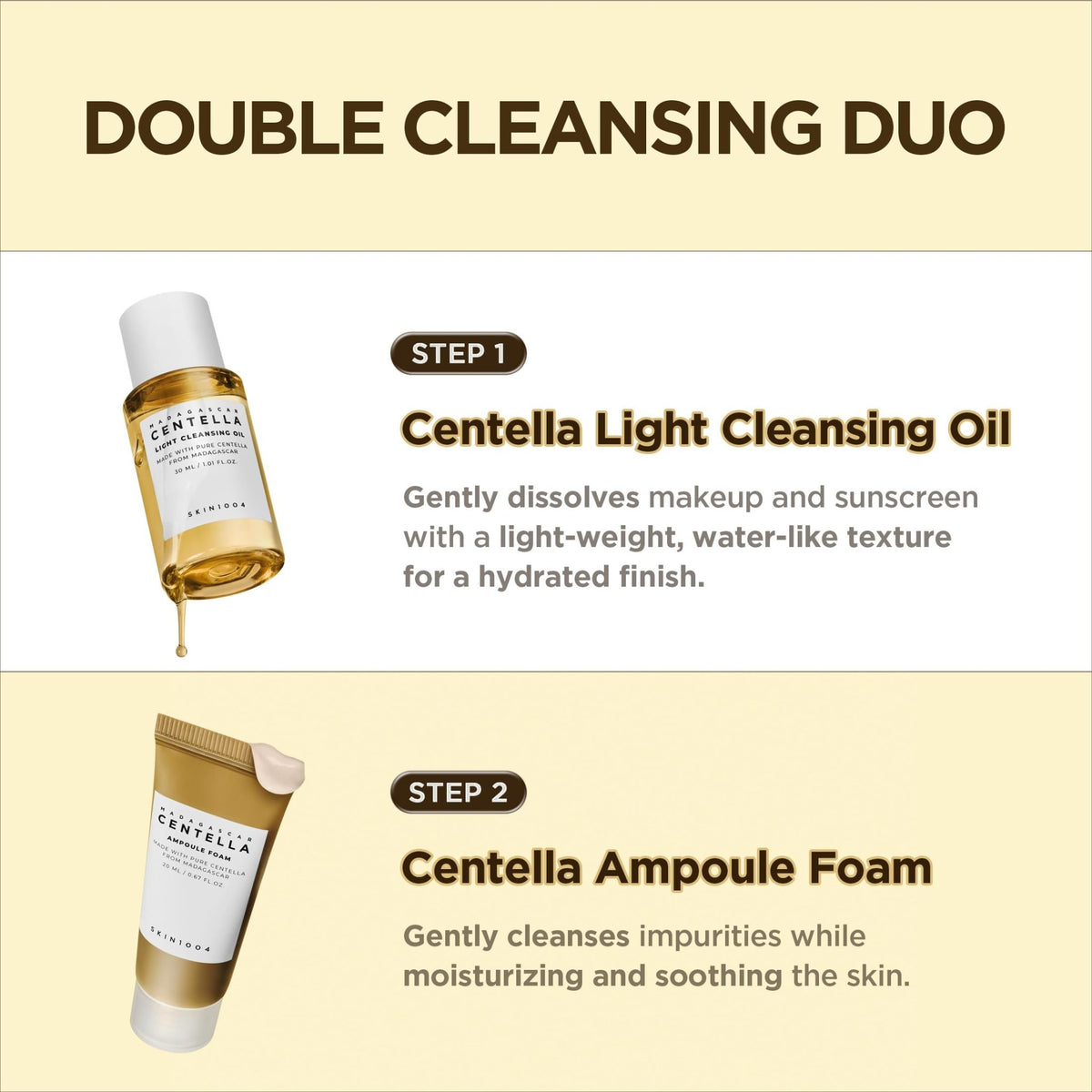 SKIN1004 Centella Travel Kit, Korean Skin Care Set of 5, Travel Size - thewildfolk SKIN1004 Centella Travel Kit, Korean Skin Care Set of 5, Travel Size