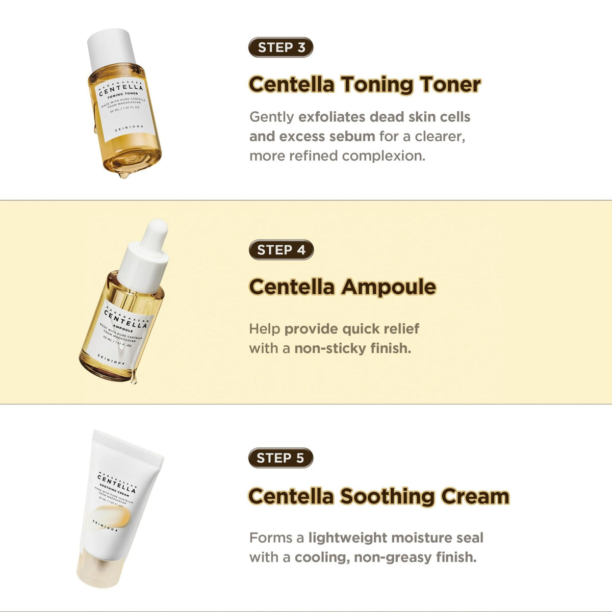SKIN1004 Centella Travel Kit, Korean Skin Care Set of 5, Travel Size - thewildfolk SKIN1004 Centella Travel Kit, Korean Skin Care Set of 5, Travel Size