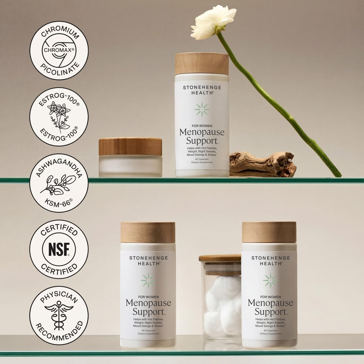 Stonehenge Health Menopause Support™ | Mood, Energy, Stress, Hot Flashes - thewildfolk Stonehenge Health Menopause Support™ | Mood, Energy, Stress, Hot Flashes