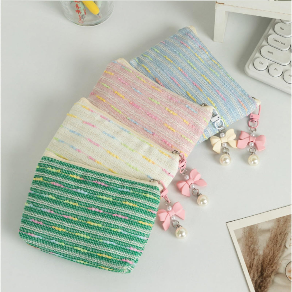 SUSOYAOCHEN Coin Purse Storage Pouch, Small Fabric Zipper Change Holder Travel Cosmetic Bag Mini Pocket Wallet for Girl Women Organize Cosmetic, Lipstick, Jewelry （White） - thewildfolk SUSOYAOCHEN Coin Purse Storage Pouch, Small Fabric Zipper Change Holder Travel Cosmetic Bag Mini Pocket Wallet for Girl Women Organize Cosmetic, Lipstick, Jewelry （White）