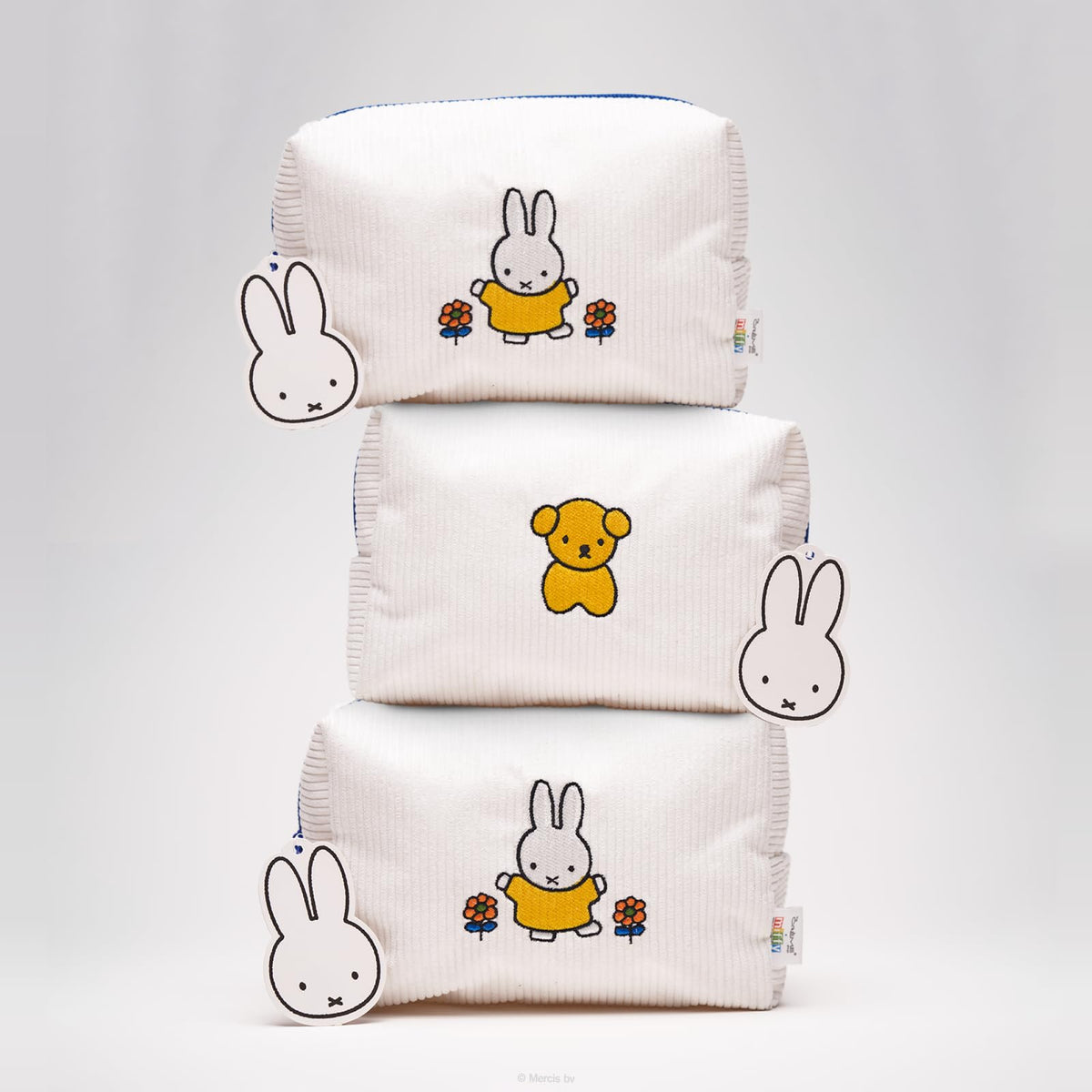 The Crème Shop Miffy Perfect Travel Makeup Bag, Cute Zipper Toiletry Pouch - thewildfolk The Crème Shop Miffy Perfect Travel Makeup Bag, Cute Zipper Toiletry Pouch