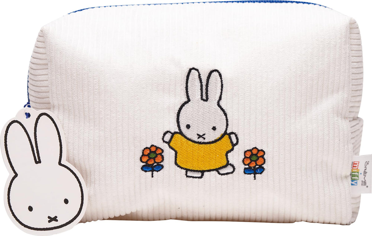 The Crème Shop Miffy Perfect Travel Makeup Bag, Cute Zipper Toiletry Pouch - thewildfolk The Crème Shop Miffy Perfect Travel Makeup Bag, Cute Zipper Toiletry Pouch