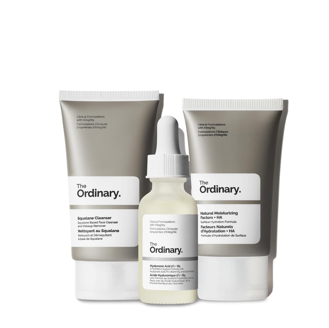 The Ordinary The Daily Set, Daily Skincare Routine with Squalane Cleanser, Hyaluronic Acid 2% + B5, and Natural Moisturizing Factors + HA | Skin Care Set - thewildfolk The Ordinary The Daily Set, Daily Skincare Routine with Squalane Cleanser, Hyaluronic Acid 2% + B5, and Natural Moisturizing Factors + HA | Skin Care Set