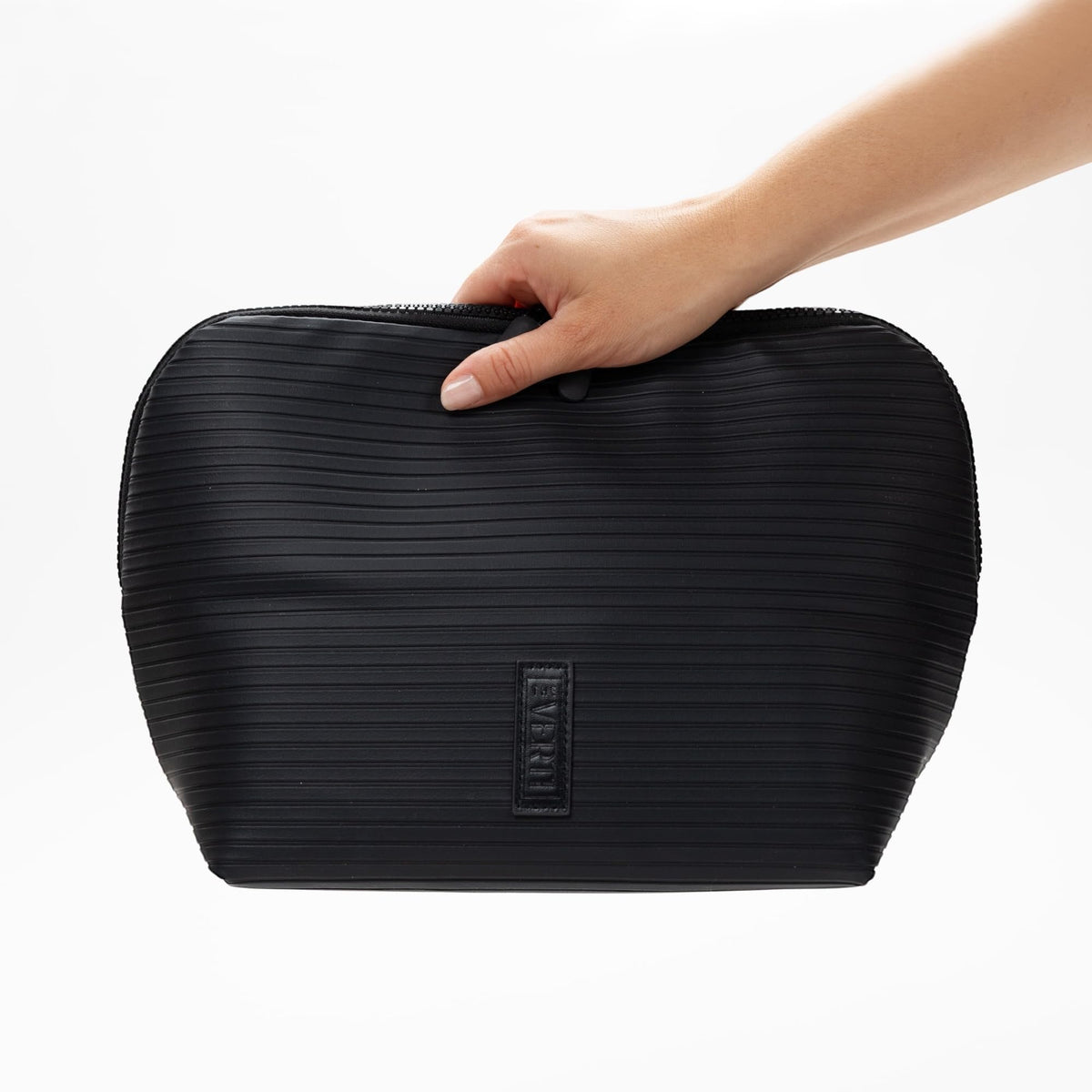 THE VERTI-Vertical Waterproof Makeup & Toiletry Bag | 23-Pocket Organizer with Upright, Fold-Down Design for Skincare, Toiletries & Essentials (Onyx) - thewildfolk THE VERTI-Vertical Waterproof Makeup & Toiletry Bag | 23-Pocket Organizer with Upright, Fold-Down Design for Skincare, Toiletries & Essentials (Onyx)
