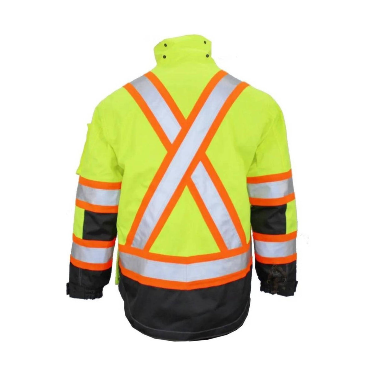 Tough Duck Men's Hi-Vis Shell - Green Safety
