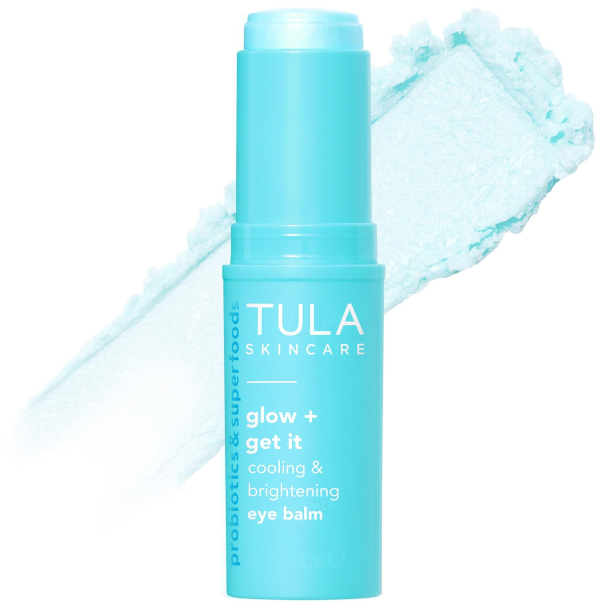 TULA Skin Care Eye Balm Glow & Get It - Dark Circle Treatment, Instantly Hydrate and Brighten Undereye Area, Portable and Perfect to Use On-the-go, 0.35 oz. - thewildfolk TULA Skin Care Eye Balm Glow & Get It - Dark Circle Treatment, Instantly Hydrate and Brighten Undereye Area, Portable and Perfect to Use On-the-go, 0.35 oz.