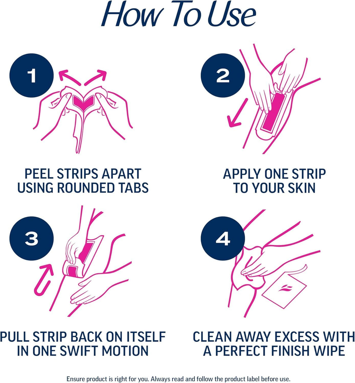 VEET Ready-To-Use Waxing Kit For Women, Wax Strips For Body Hair Removal, Wax Kit For Legs and Body, Personal Care Product, Hair Remover, 40ct Waxing Strips, 4ct Body Wipes (Pack of 3) - thewildfolk VEET Ready-To-Use Waxing Kit For Women, Wax Strips For Body Hair Removal, Wax Kit For Legs and Body, Personal Care Product, Hair Remover, 40ct Waxing Strips, 4ct Body Wipes (Pack of 3)