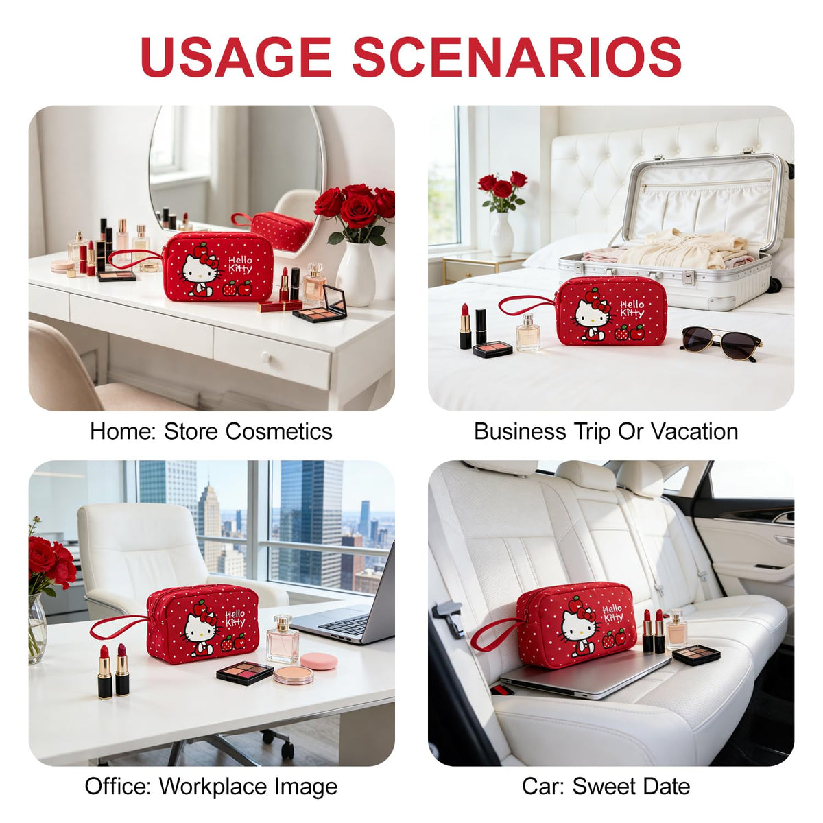 Vimanllie Travel Cosmetic Bag Waterproof Makeup Bags,Portable Toiletry Organizer,Storage for Women,Cute Compact,Purse for Keys,Practical Storage Pouch for Girls - thewildfolk Vimanllie Travel Cosmetic Bag Waterproof Makeup Bags,Portable Toiletry Organizer,Storage for Women,Cute Compact,Purse for Keys,Practical Storage Pouch for Girls