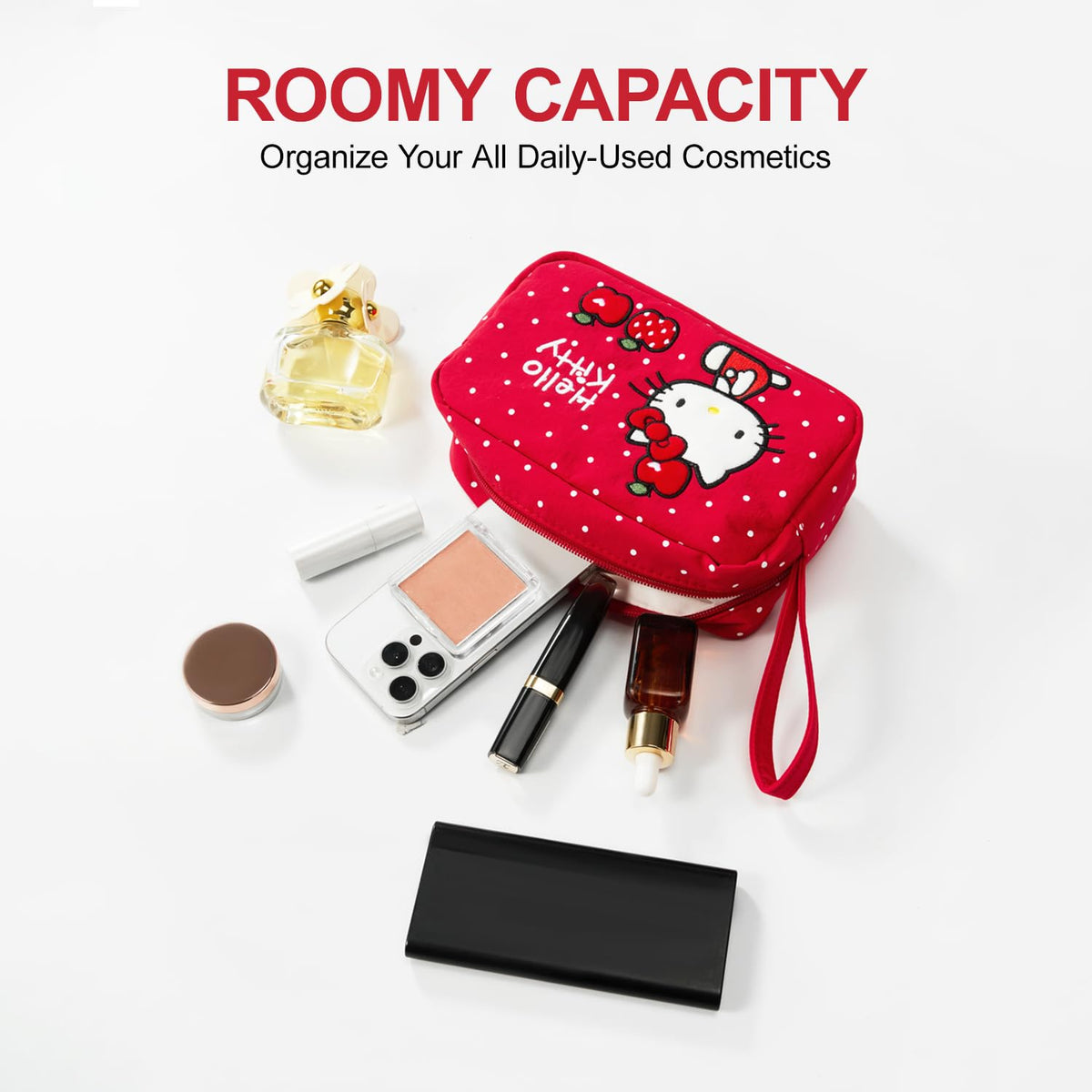 Vimanllie Travel Cosmetic Bag Waterproof Makeup Bags,Portable Toiletry Organizer,Storage for Women,Cute Compact,Purse for Keys,Practical Storage Pouch for Girls - thewildfolk Vimanllie Travel Cosmetic Bag Waterproof Makeup Bags,Portable Toiletry Organizer,Storage for Women,Cute Compact,Purse for Keys,Practical Storage Pouch for Girls