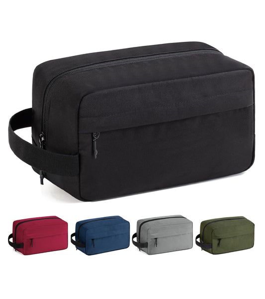 Vorspack Water Resistant Travel Toiletry Bag for Men Women - Medium & Black - thewildfolk Vorspack Water Resistant Travel Toiletry Bag for Men Women - Medium & Black