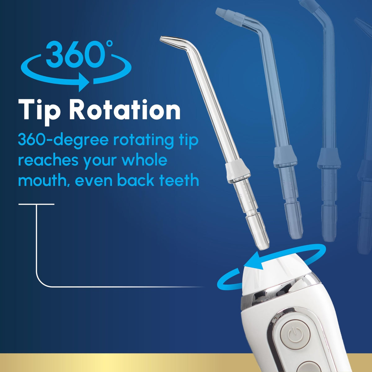 Waterpik Cordless Advanced Portable Water Flosser, Rechargeable, White - thewildfolk Waterpik Cordless Advanced Portable Water Flosser, Rechargeable, White