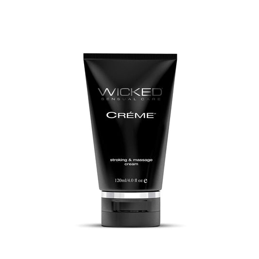 Wicked Sensual Care Wicked Crème Masturbation Cream for Men 4 Ounce, Black - thewildfolk Wicked Sensual Care Wicked Crème Masturbation Cream for Men 4 Ounce, Black