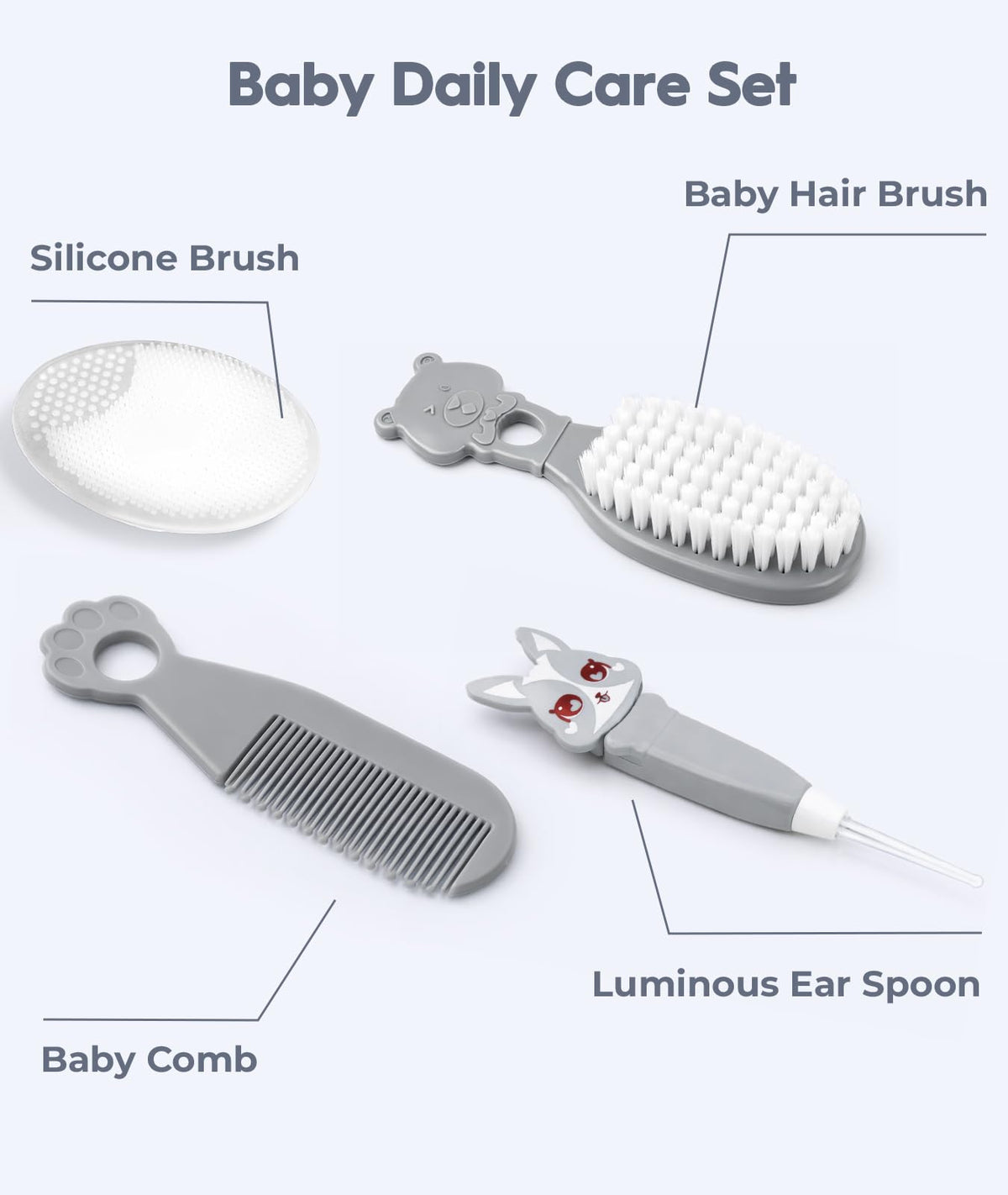 YASEW Baby Grooming Kit, Newborn Care Essentials, Baby Shower Gift - thewildfolk YASEW Baby Grooming Kit, Newborn Care Essentials, Baby Shower Gift