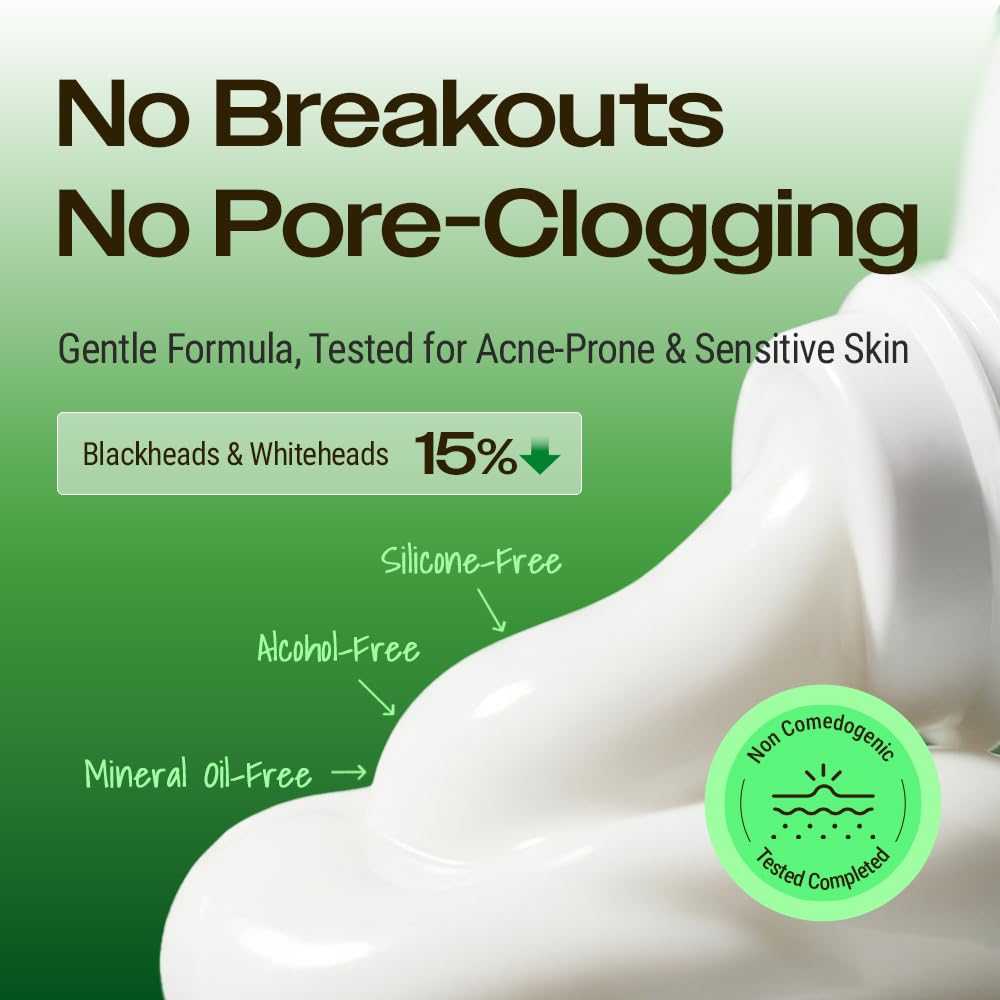 YUMU Cica Exosome Zinc Blemish Relief Cream, Face Moisturizer for Sensitive, Acne-Prone Skin, Lightweight, Breakouts, Barrier Repair, Hydration, Soothing, Oil-Free, Korean Skincare (80 ml/2.70 fl.oz.) - thewildfolk YUMU Cica Exosome Zinc Blemish Relief Cream, Face Moisturizer for Sensitive, Acne-Prone Skin, Lightweight, Breakouts, Barrier Repair, Hydration, Soothing, Oil-Free, Korean Skincare (80 ml/2.70 fl.oz.)
